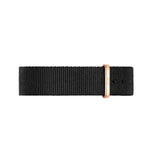 DANIEL WELLINGTON CLASSIC CORNWALL ROSE GOLD STAINLESS STEEL DW00100259 BLACK NATO STRAP UNISEX'S WATCH
