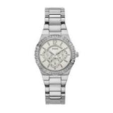 GUESS ENVY SILVER STAINLESS STEEL W0845L1 WOMEN'S WATCH