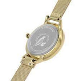 SARA MILLER CHELSEA GREEN DIAL GOLD MESH STRAP WOMEN'S WATCH SA4008