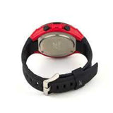 REEBOK RV-THR-G9-PRPB-WR THRUSTER DIGITAL BLACK SILICON STRAP MEN'S WATCH