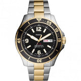 FOSSIL FS5766 THREE HAND DATE TWO-TONE STAINLESS STEEL MEN'S WATCH