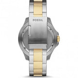FOSSIL FS5766 THREE HAND DATE TWO-TONE STAINLESS STEEL MEN'S WATCH