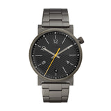 FOSSIL FS5508 BARSTOW SMOKE ROUND STAINLESS STEEL MEN'S WATCH