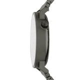 FOSSIL FS5508 BARSTOW SMOKE ROUND STAINLESS STEEL MEN'S WATCH