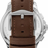 FOSSIL FS5638 MONTY CHRONOGRAPH BROWN LEATHER MEN'S WATCH