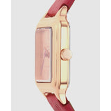 FOSSIL RAQUEL FUCHSIA CROCO LEATHER WOMEN'S WATCH ES5085