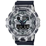 CASIO G-SHOCK GA-700SKC-1ADR-P BLACK ANALOG DIGITAL RESIN STRAP MEN'S WATCH