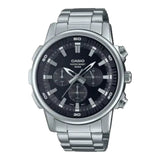 CASIO CLASSIC CHRONOGRAPH MTP-E505D-1AVDF-P STAINLESS STEEL MEN WATCH