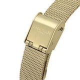 SARA MILLER CHELSEA GREEN DIAL GOLD MESH STRAP WOMEN'S WATCH SA4008