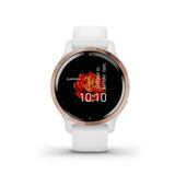 GARMIN GM-010-02429-73 VENU 2S ROSE GOLD BEZEL WITH WHITE CASE(SILICONE BAND) SMARTWATCH
