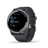 GARMIN GM-010-02430-70 VENU 2 TRACKER SILVER BEZEL GRANITE SILICONE BAND UNISEX SMARTWATCH