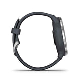 GARMIN GM-010-02430-70 VENU 2 TRACKER SILVER BEZEL GRANITE SILICONE BAND UNISEX SMARTWATCH