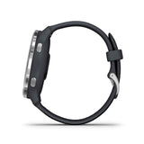GARMIN GM-010-02430-70 VENU 2 TRACKER SILVER BEZEL GRANITE SILICONE BAND UNISEX SMARTWATCH