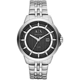 ARMANI EXCHANGE ANALOG QUARTZ SILVER STAINLESS STEEL AX2260 MEN'S WATCH - H2 Hub Watches