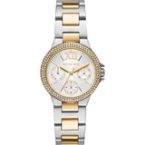 MICHAEL KORS CAMILLE CYRSTAL BEZEL STAINLESS STEEL WOMEN'S WATCH MK6982