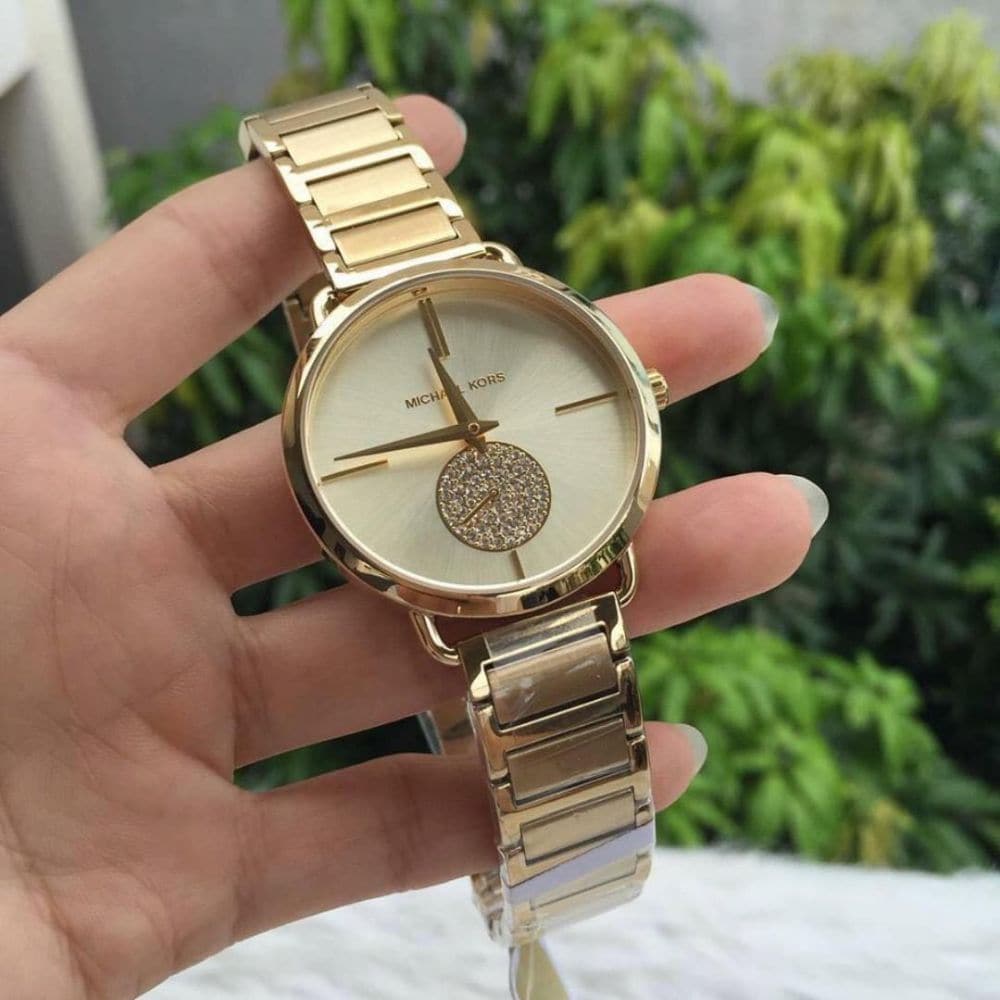Michael kors hotsell portia gold