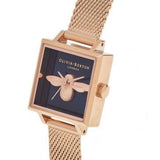 OLIVIA BURTON OB16AM96 SQUARE DIAL WOMEN'S WATCH