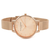 OLIVIA BURTON OB16MD84 ROSE GOLD STAINLESS STEEL WOMEN WATCH