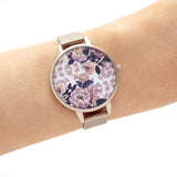 OLIVIA BURTON OB16LP01 WILD FLOWER PALE ROSE GOLD WOMEN'S WATCH