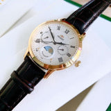 ORIENT SUN & MOON QUARTZ LEATHER WOMEN'S WATCH RA-KA0003S00B