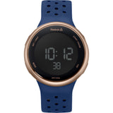 REEBOK RD-ELE-G9-P3IN-B3 DIGITAL BLACK DIAL BLUE SILICON MEN'S WATCH