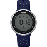 REEBOK RD-ELE-G9-PSIN-WW DIGITAL GREY DIAL BLUE SILICON MEN'S WATCH