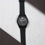 REEBOK RD-SPR-L2-PBIB-B1 SPARKLE RUN BLACK SILICON STRAP WOMEN'S WATCH