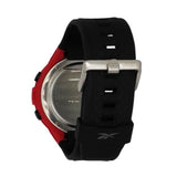 REEBOK RV-THR-G9-PRPB-WR THRUSTER DIGITAL BLACK SILICON STRAP MEN'S WATCH