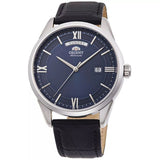 Orient RA-AX0007L0HB Black Leather Men's Watch