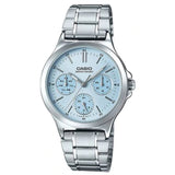 CASIO ANALOG LTP-V300D-2AUDF-P STAINLESS STEEL WOMEN WATCH