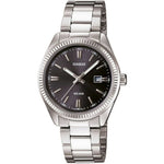 CASIO GENERAL LTP-1302D-1A1VDF QUARTZ SILVER STAINLESS STEEL WOMEN'S WATCH - H2 Hub Watches