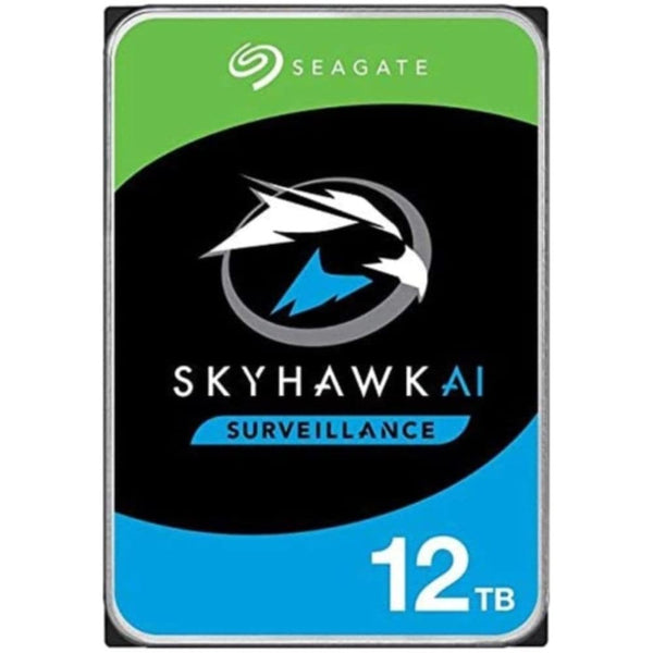 SEAGATE ST12000VE001 SKYHAWK AI 12TB 3.5IN 6GB/S SATA 256MB 24X7