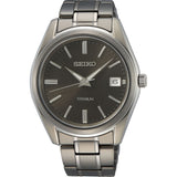 Seiko Titanium Quartz Men's Watch SUR375P1