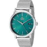 ORIENT RA-AC0E06E00C STAINLESS STEEL MESH STRAP MEN WATCH