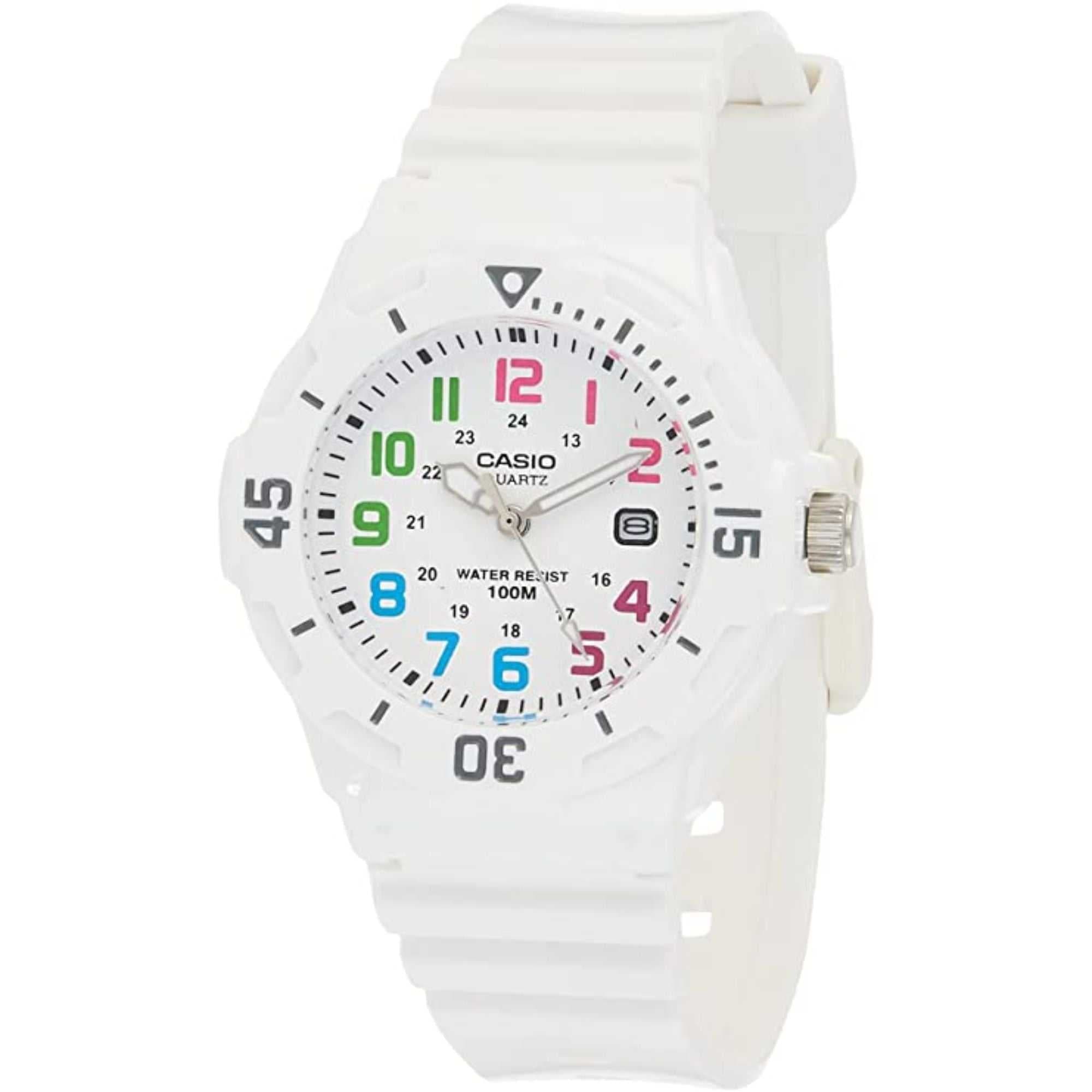 CASIO GENERAL LRW-200H-7BVDF QUARTZ WHITE RESIN WOMEN'S WATCH - H2 Hub Watches