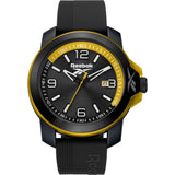 REEBOK TRIPLE 3 RV-TR3-G3-PBIB-BY BLACK/YELLOW SILICONE BAND MEN'S WATCH