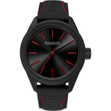 REEBOK RF-SDS-G2-PBIB-BR BLACK SILICON STRAP MEN'S WATCH