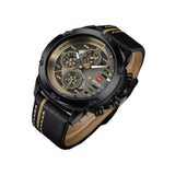 NAVIFORCE NF9110 B/Y/BN MEN'S CHRONOGRAPH WATCH