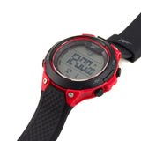 REEBOK RV-THR-G9-PRPB-WR THRUSTER DIGITAL BLACK SILICON STRAP MEN'S WATCH