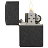 Zippo Windproof Lighter Black Crackle #236