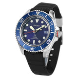 SEIKO PROSPEX SNE593P1 SOLAR BLUE DIAL SILICONE STRAP MEN'S DIVER MEN'S WATCH