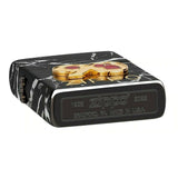 ZIPPO #49864 90TH ANNIVERSARY EMBLEM HIGH POLISH BLACK LIGHTER