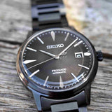 SEIKO PRESAGE COCKTAIL TIME AUTOMATIC BLACK DIAL MEN'S WATCH SRPJ15J1P