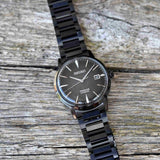 SEIKO PRESAGE COCKTAIL TIME AUTOMATIC BLACK DIAL MEN'S WATCH SRPJ15J1P