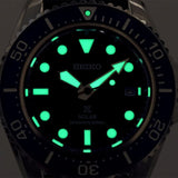 SEIKO PROSPEX SNE593P1 SOLAR BLUE DIAL SILICONE STRAP MEN'S DIVER MEN'S WATCH