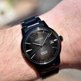 SEIKO PRESAGE COCKTAIL TIME AUTOMATIC BLACK DIAL MEN'S WATCH SRPJ15J1P