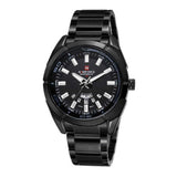 NAVIFORCE NF9038 B/B BLACK STAINLESS STEEL MEN'S WATCH - H2 Hub Watches