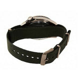 ORIENT SPORTS  AUTOMATIC GREEN NYLON STRAP MEN’S WATCH RA-AC0K04E00C