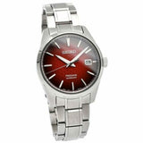 SEIKO PRESAGE AUTOMATIC SPB227J1 SHARP EDGED RED DIAL MEN'S WATCH