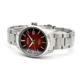 SEIKO PRESAGE AUTOMATIC SPB227J1 SHARP EDGED RED DIAL MEN'S WATCH